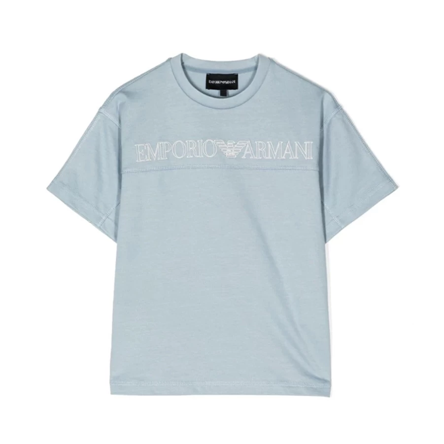"KIDS21 Light Blue Short Sleeve T-Shirt for Kids - Comfortable Cotton Tee"
