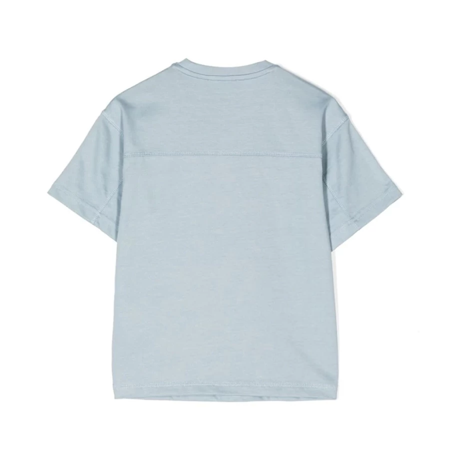 "KIDS21 Light Blue Short Sleeve T-Shirt for Kids - Comfortable Cotton Tee"