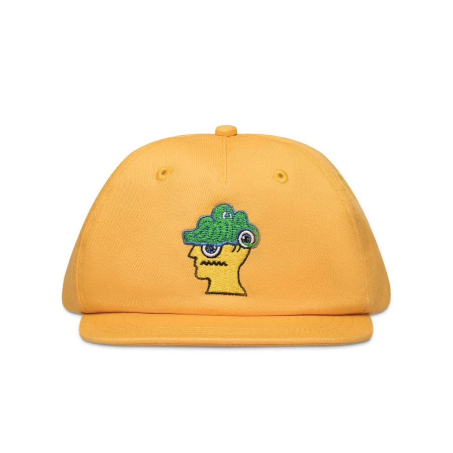 KIDS21 Yellow Overcast Kids 6 Panel Cap - Adjustable Baseball Hat for Boys and Girls