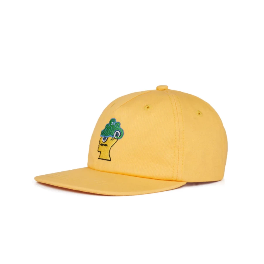 KIDS21 Yellow Overcast Kids 6 Panel Cap - Adjustable Baseball Hat for Boys and Girls