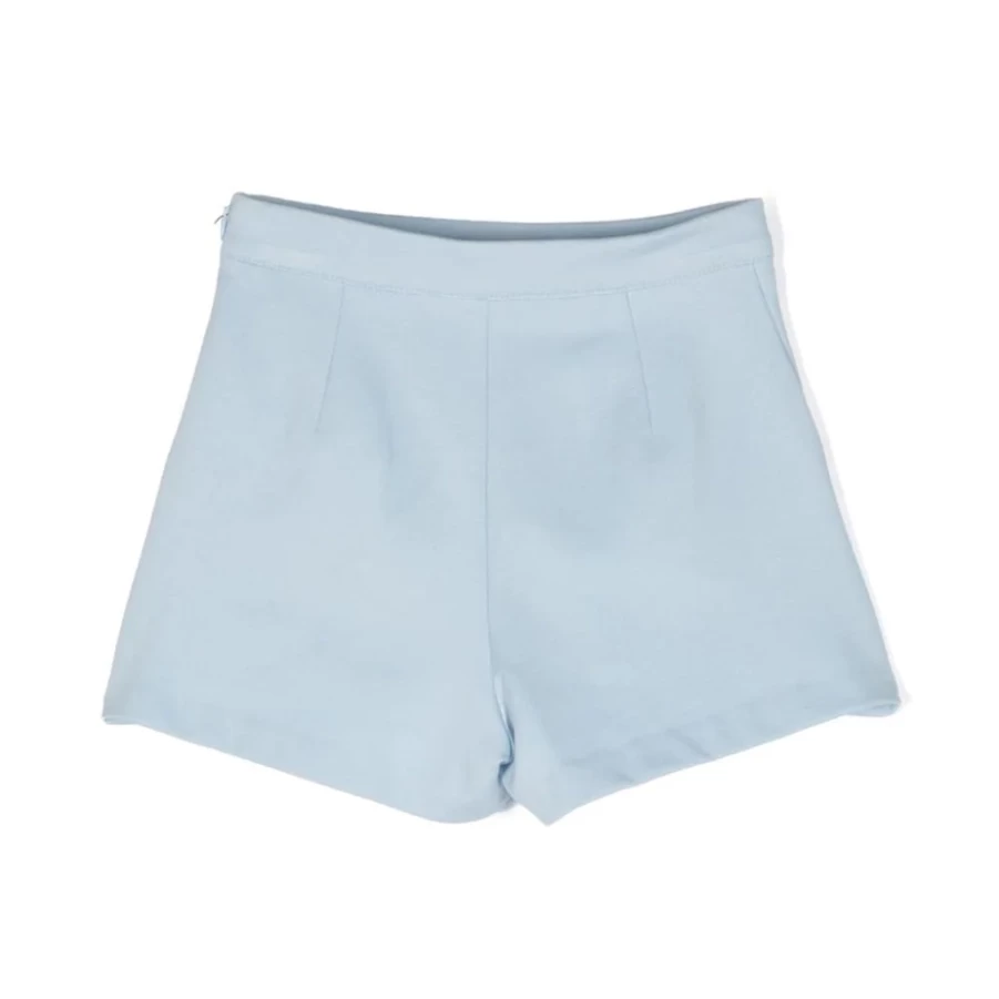 "KIDS21 Light Blue Simple Shorts for Kids - Comfortable Casual Summer Shorts"