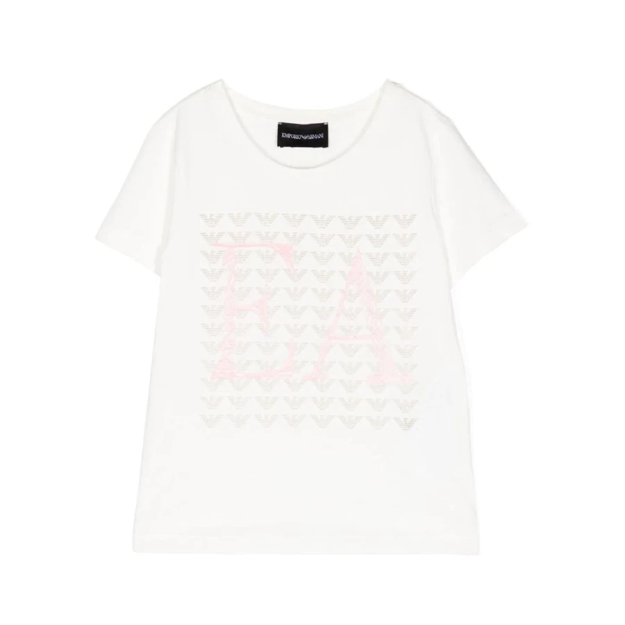 "KIDS21 White Graphic T-Shirt for Kids - Stylish & Comfortable Cotton Tee"