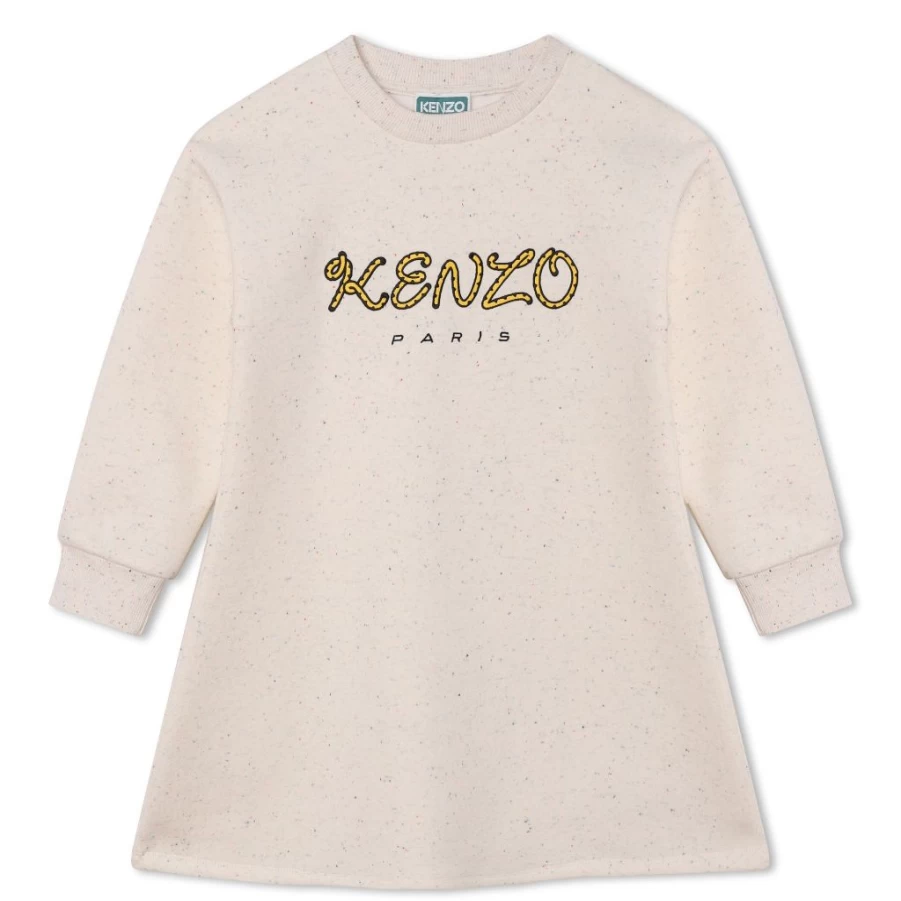 KIDS21 Natural Color Logo Dress for Kids - Stylish & Comfortable