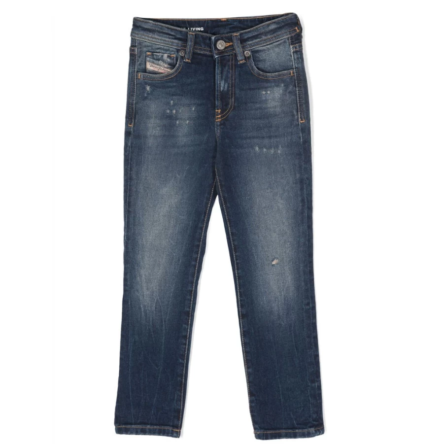 KIDS21 Blue Five Pocket Denim Jeans for Kids - Comfortable & Stylish