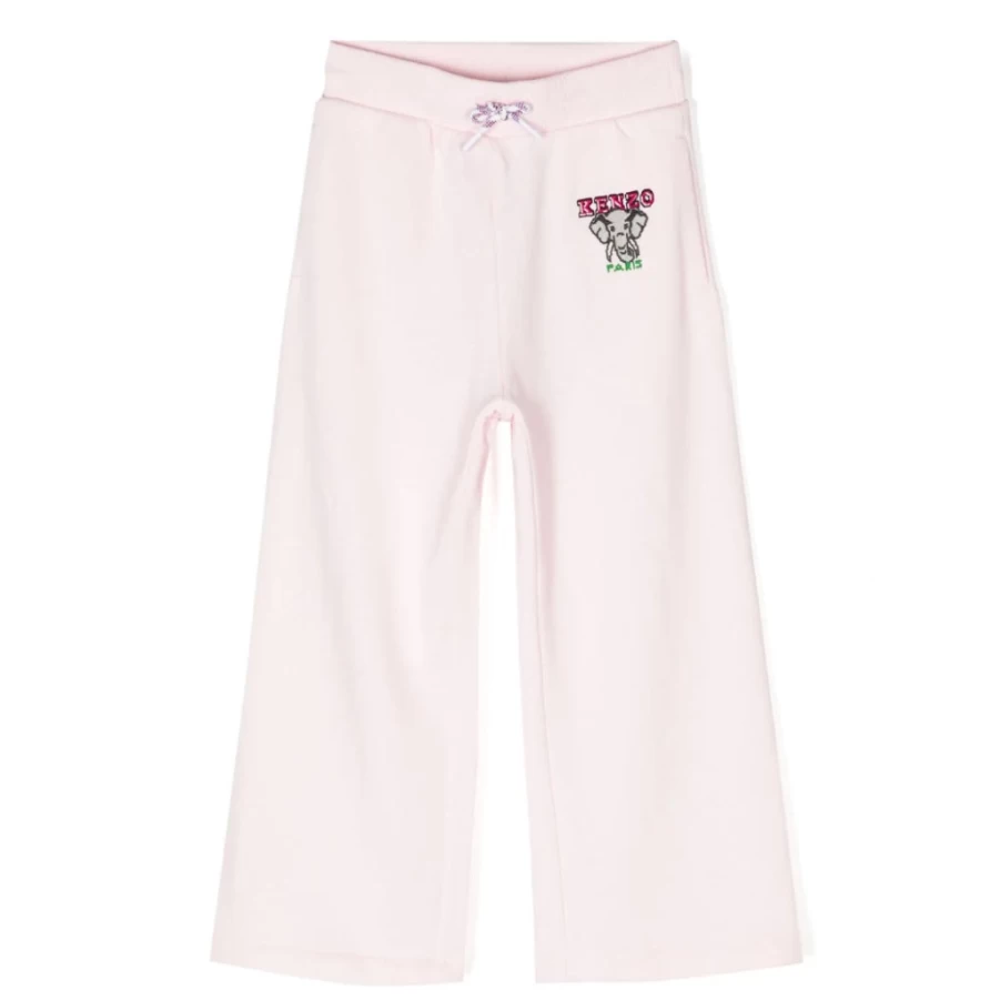 KIDS21 Pink Elephant Print Logo Sweatpants for Kids