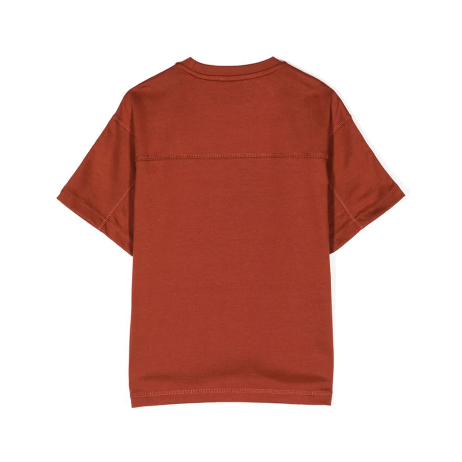 "KIDS21 Brown Short Sleeve T-Shirt for Kids - Soft Cotton Casual Tee"