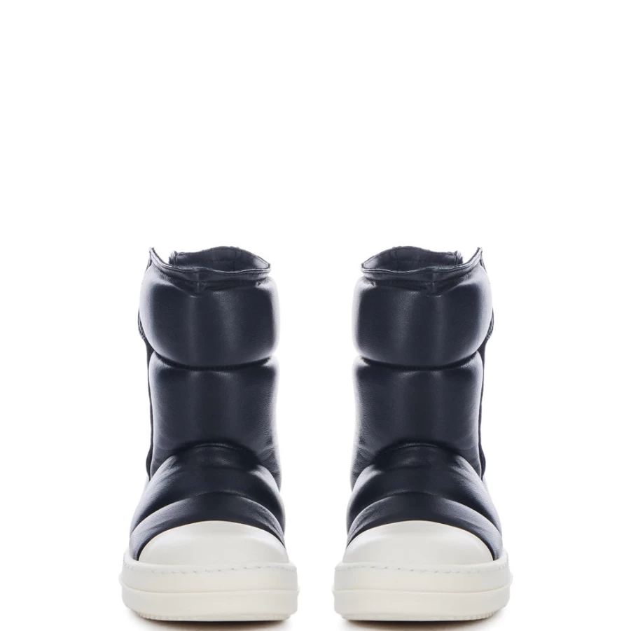 KIDS21 Black Puffer Sneakers for Kids - Stylish Winter Comfort Shoes