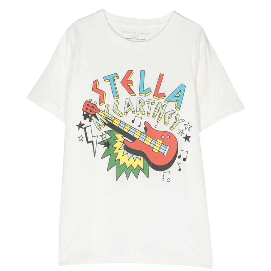 "KIDS21 White Graphic T-Shirt for Kids - Stylish & Comfortable Cotton Tee"