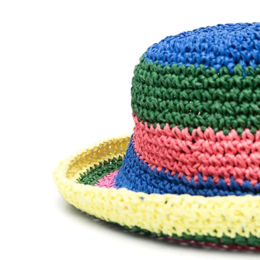 "KIDS21 Multi-Colored Crochet Hat for Kids - Handmade Colorful Beanie"