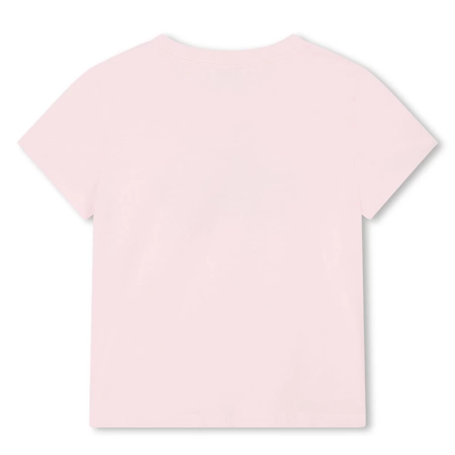 "KIDS21 Pink Jungle Animals Graphic Short Sleeve T-Shirt for Kids"