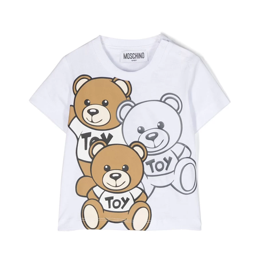 KIDS21 White Graphic Print T-Shirt for Kids - Stylish & Comfortable Cotton Tee