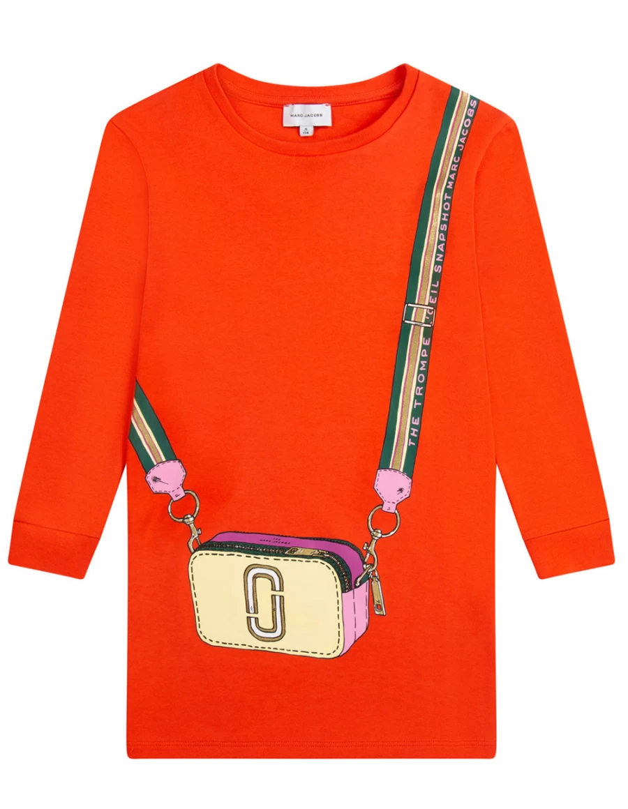 KIDS21 Red Snapshot Bag Dress - Stylish Crossbody Bag for Women