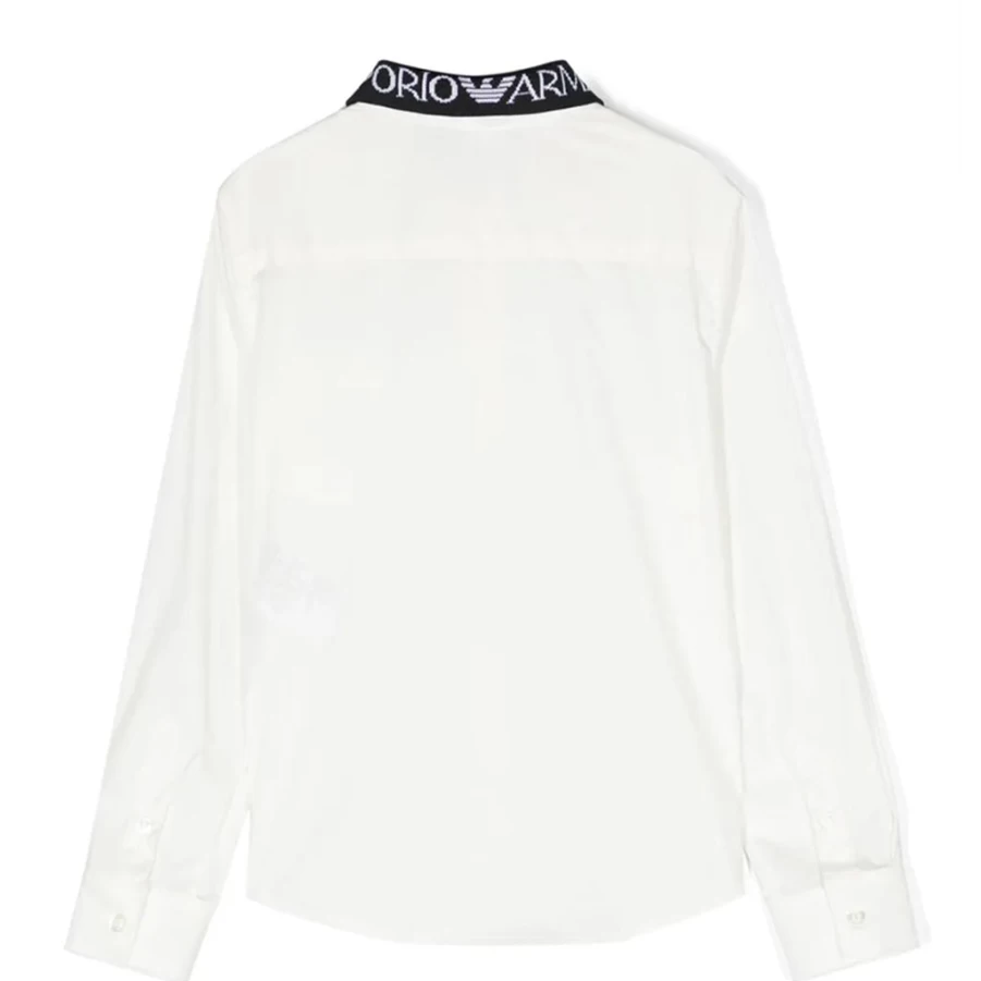 "KIDS21 White Long Sleeve Shirt for Kids – Comfortable & Stylish"