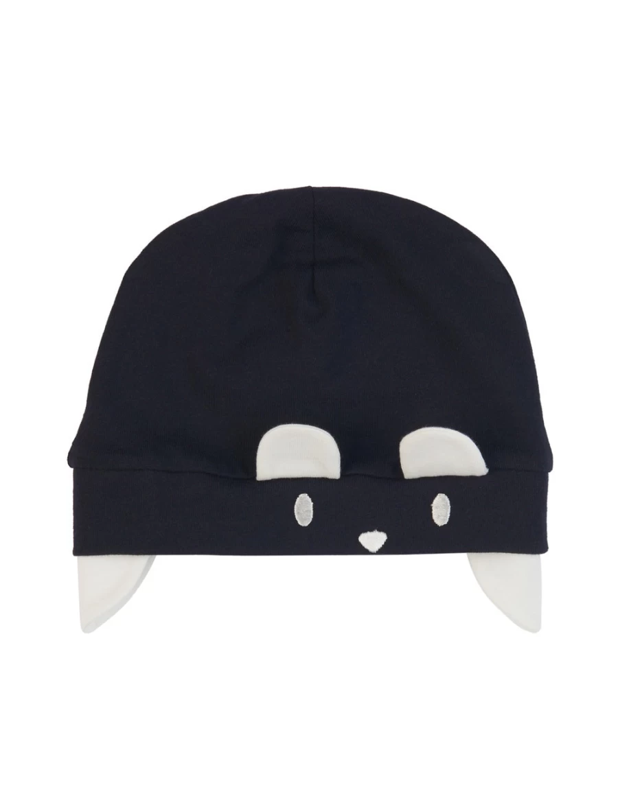 KIDS21 Navy Beanie Hat for Kids - Soft Winter Skull Cap for Boys and Girls