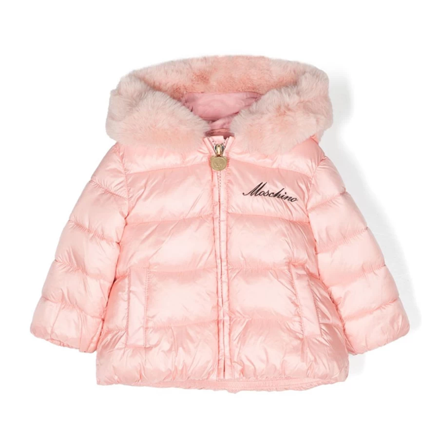 "KIDS21 Pink Padded Jacket for Kids - Warm & Stylish Winter Coat"
