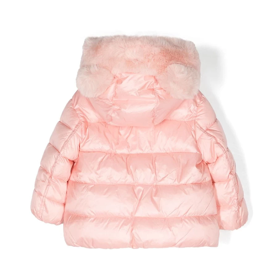 "KIDS21 Pink Padded Jacket for Kids - Warm & Stylish Winter Coat"