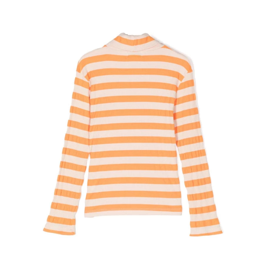 KIDS21 Yellow Stripe Turtle Neck T-Shirt for Kids
