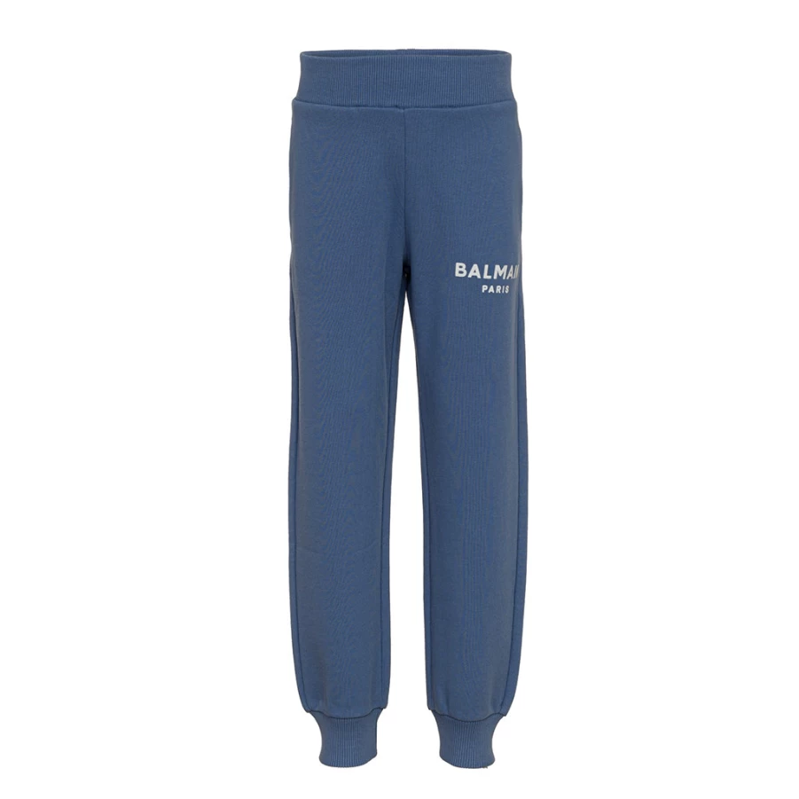 KIDS21 Blue Logo Joggers for Kids - Comfortable Athletic Pants with Branded Design