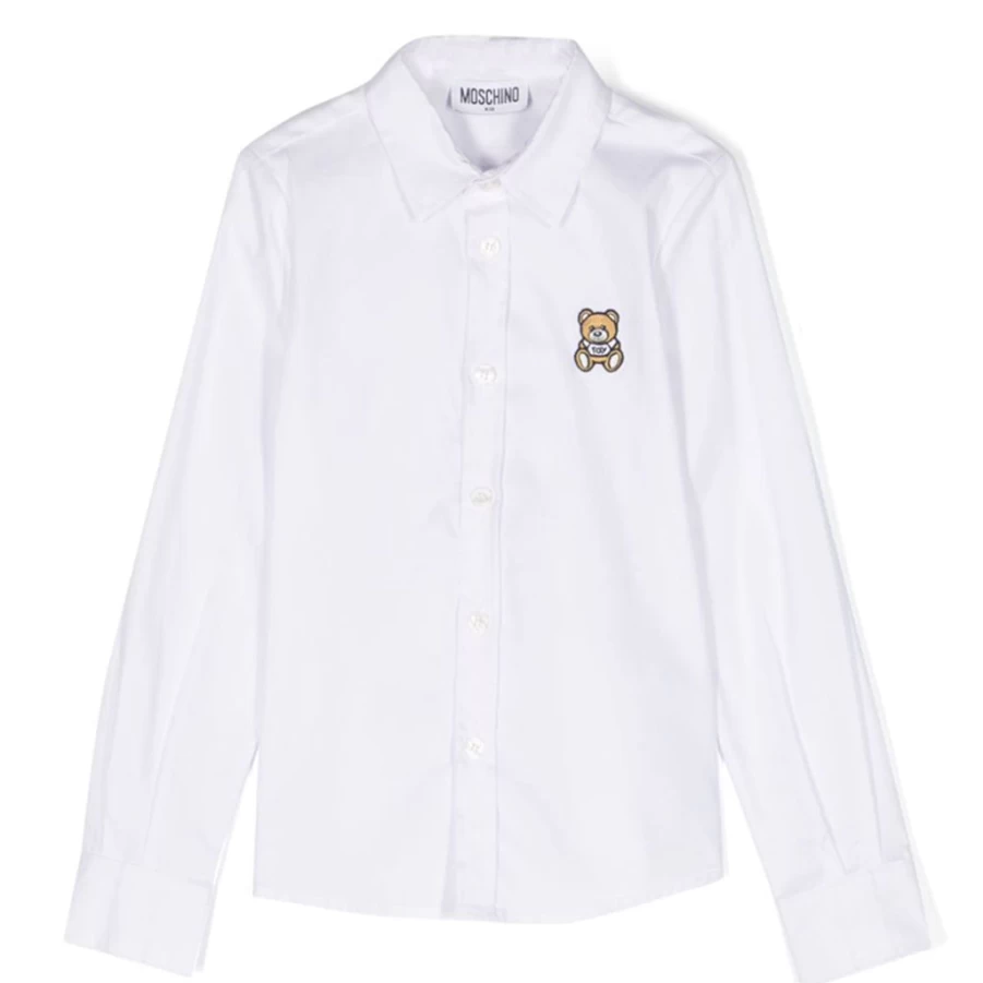 "KIDS21 White Toy Bear Print Shirt for Kids - Cute & Comfortable"
