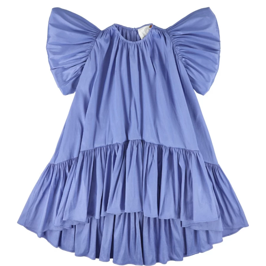 "KIDS21 Blue A-Line Dress for Girls - Stylish & Comfortable Kids Dress"