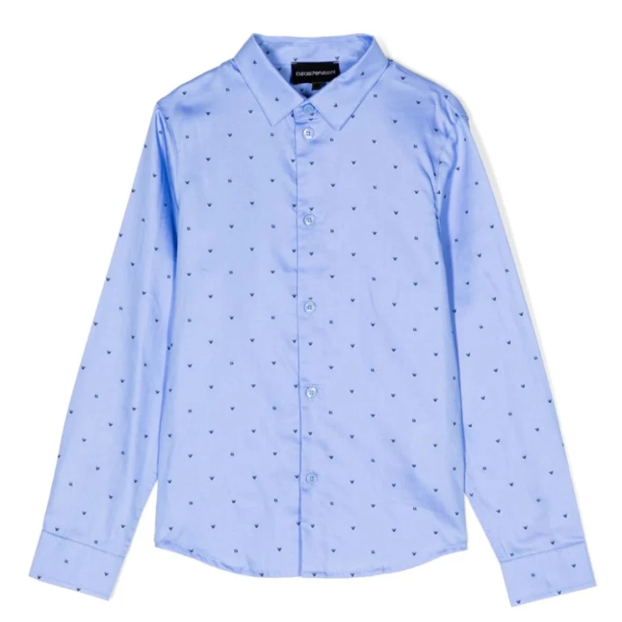 "KIDS21 Blue Long Sleeve Shirt for Kids – Comfortable & Stylish"