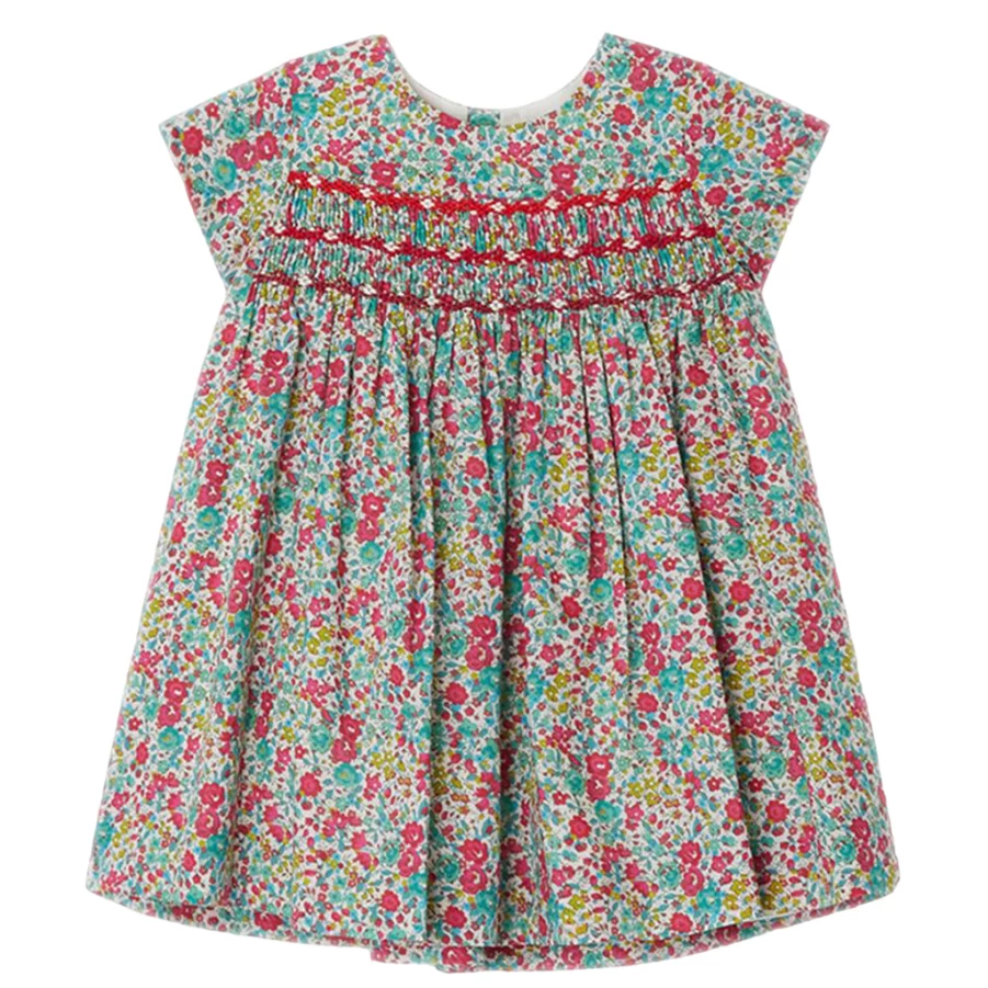 "KIDS21 Multi-Colored Smocked Maruska Robe for Kids"