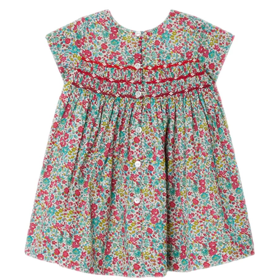 "KIDS21 Multi-Colored Smocked Maruska Robe for Kids"