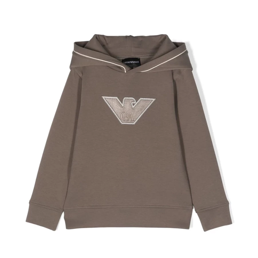 KIDS21 Brown Logo Sweatshirt for Kids - Comfortable & Stylish Pullover