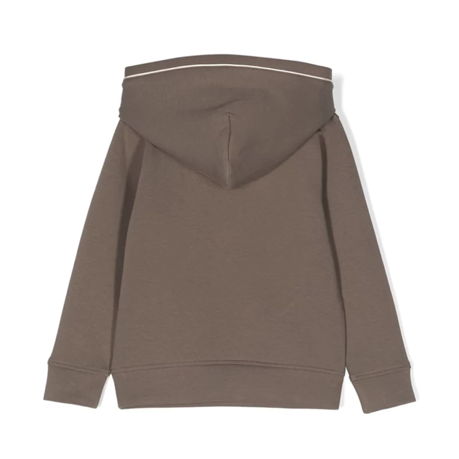 KIDS21 Brown Logo Sweatshirt for Kids - Comfortable & Stylish Pullover