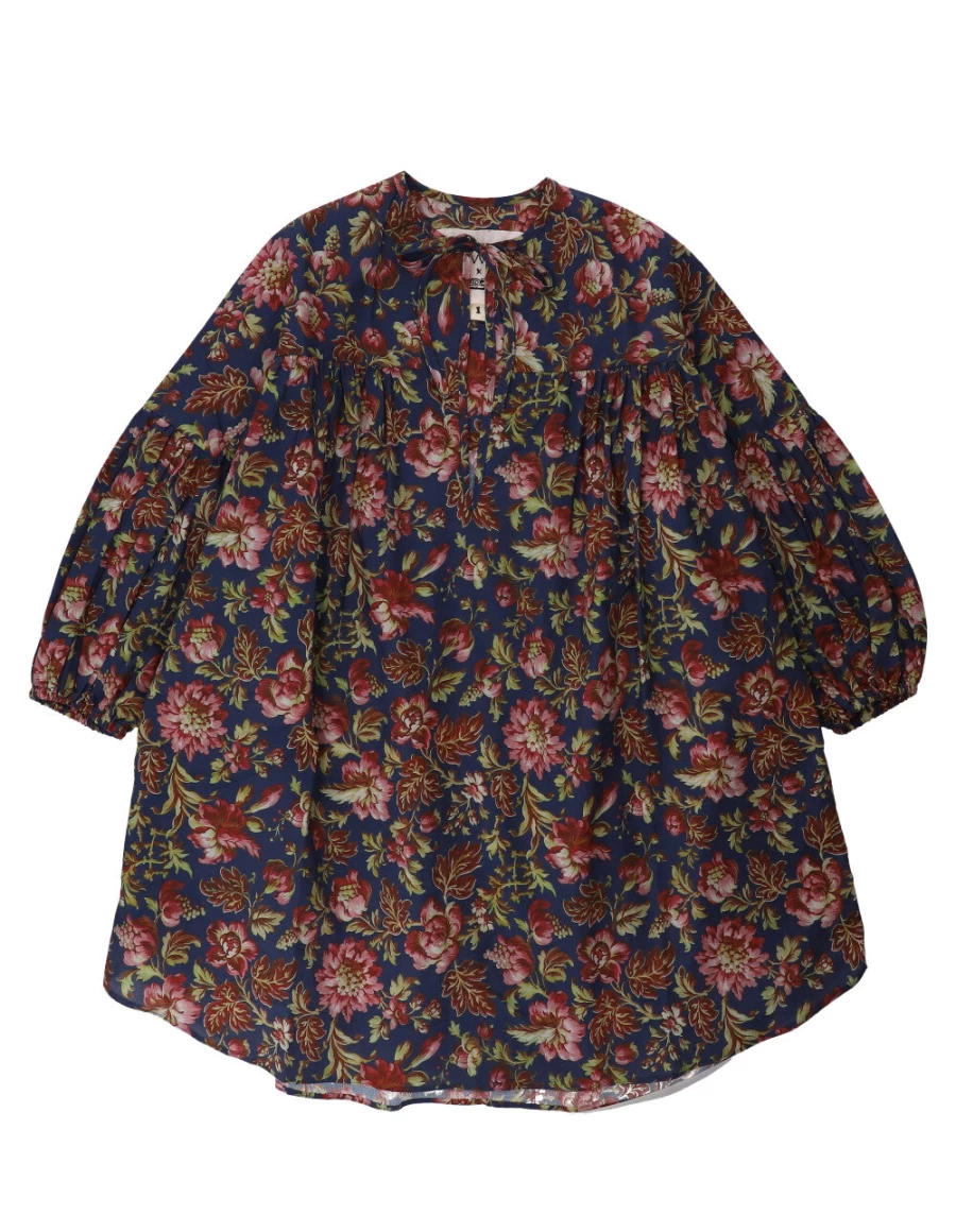 KIDS21 Blue Abigail Smock Dress for Kids - Stylish & Comfortable Girls' Dress