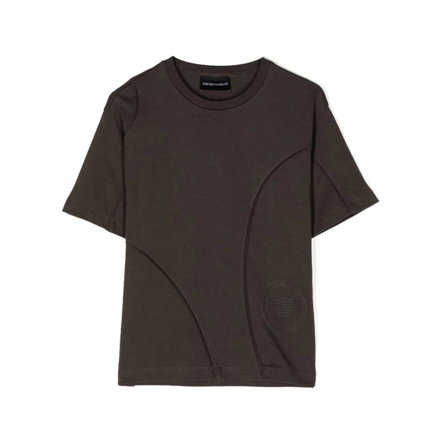 "KIDS21 Brown Short Sleeve T-Shirt for Kids - Comfortable Cotton Tee"