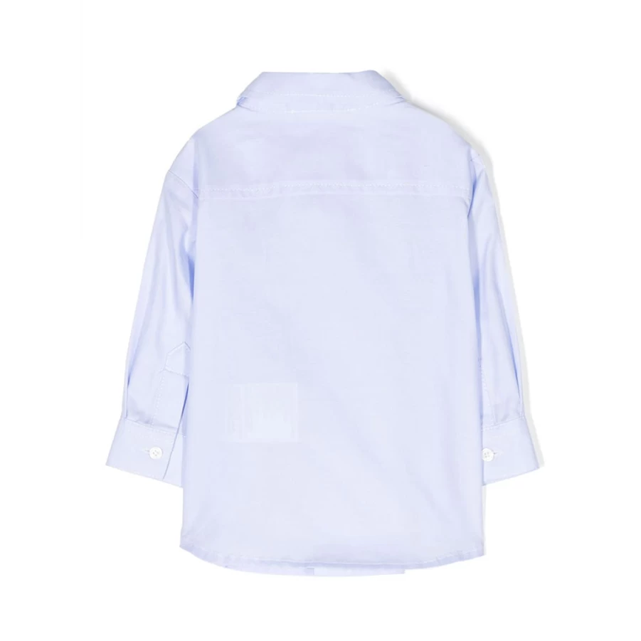 "KIDS21 Blue Bear Print Shirt for Kids - Cute Toy Bear Design"