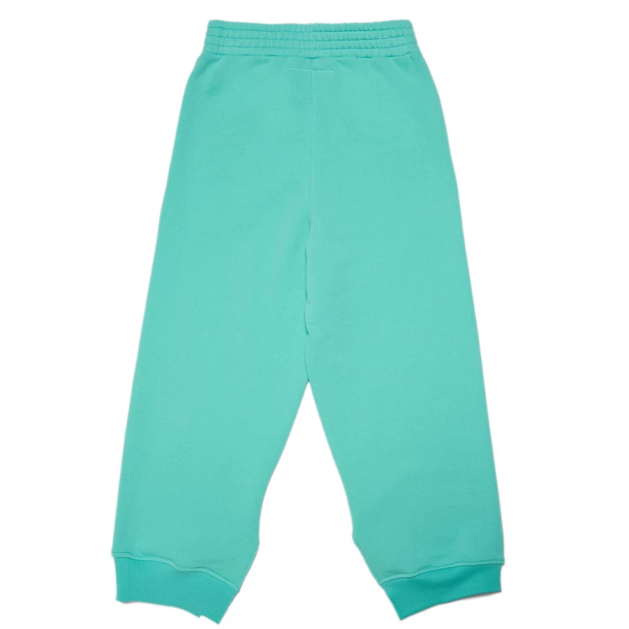 KIDS21 Green Logo Sweatpants for Kids - Comfortable Casual Joggers