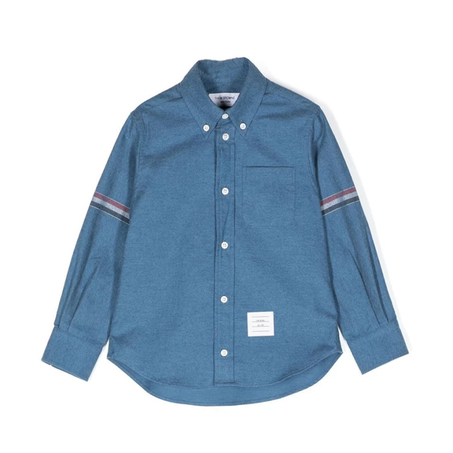 KIDS21 Navy Classic Point Collar Shirt for Men - Timeless Slim Fit Dress Shirt