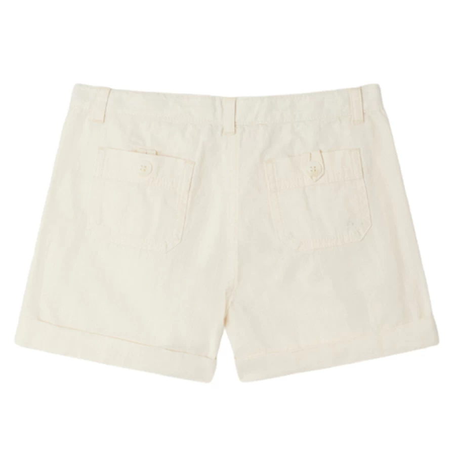 KIDS21 Girls' Calista White Shorts - Comfortable Summer Shorts for Kids