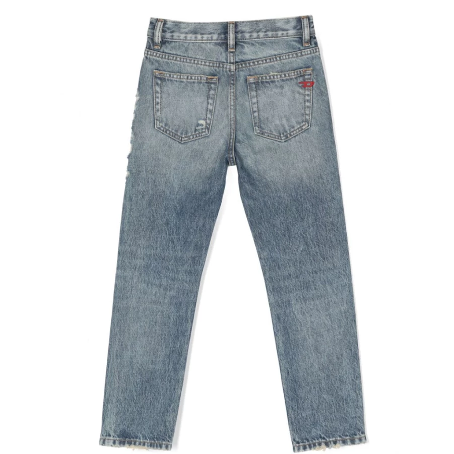 "KIDS21 Blue Five Pocket Denim Jeans for Kids - Comfortable & Stylish"