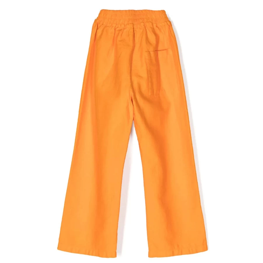 KIDS21 Orange Logo Trousers for Kids - Stylish & Comfortable Design