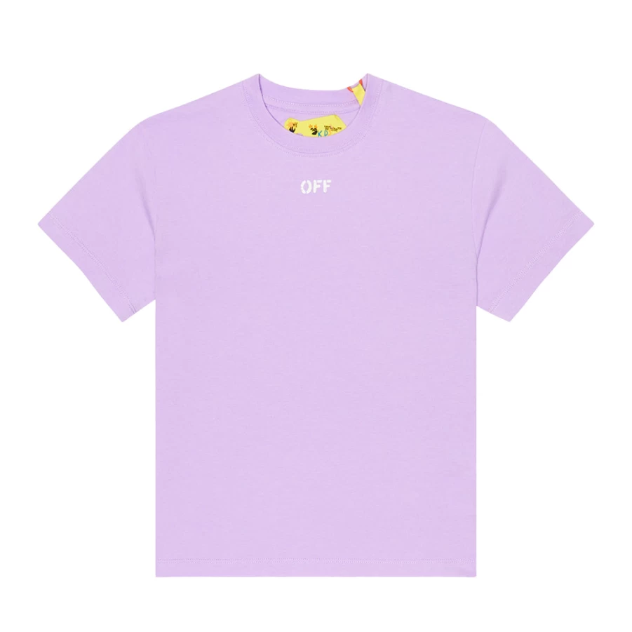 KIDS21 Kids Lilac Logo T-Shirt - Soft Cotton Short Sleeve Tee for Boys & Girls