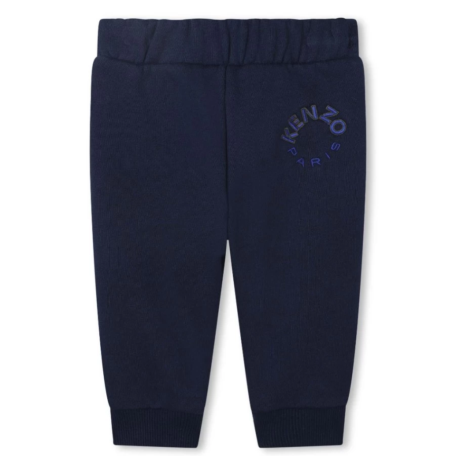 KIDS21 Navy Logo Sweatpants for Kids - Comfortable Casual Trousers