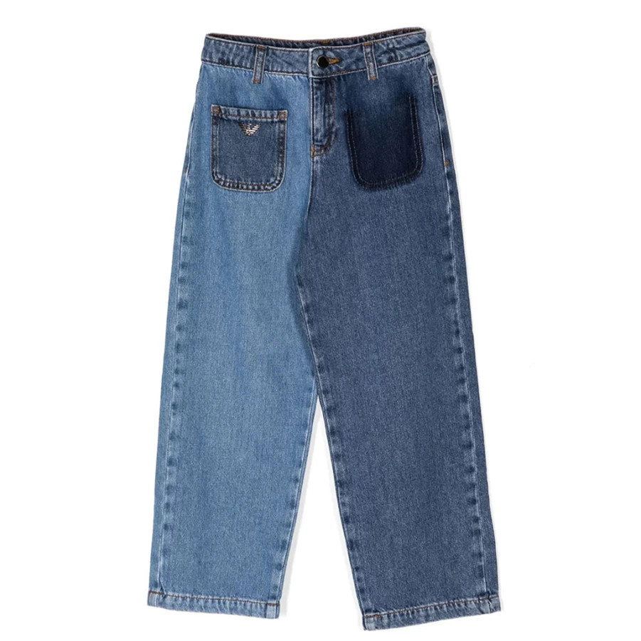 KIDS21 Blue Denim Jeans for Kids - Comfortable & Stylish Jeans for Boys and Girls