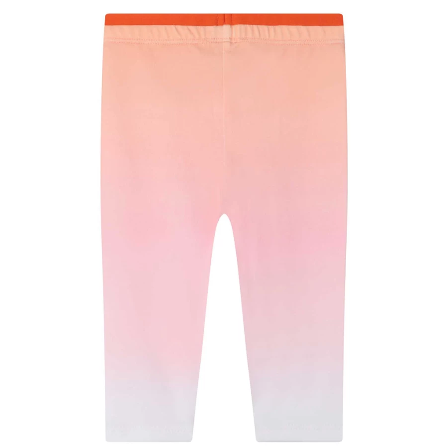 "KIDS21 Multi-Colored Gradient Logo Print Leggings for Kids"