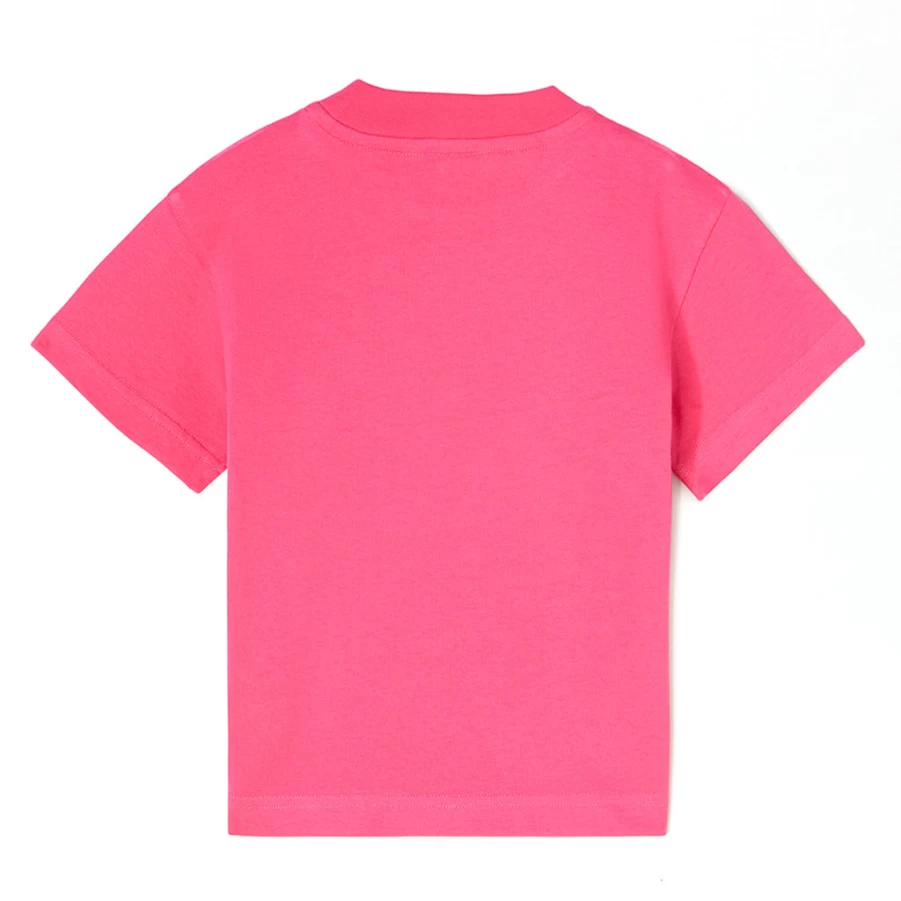 KIDS21 Fuchsia Palm Angels Bear Short Sleeve T-Shirt for Kids