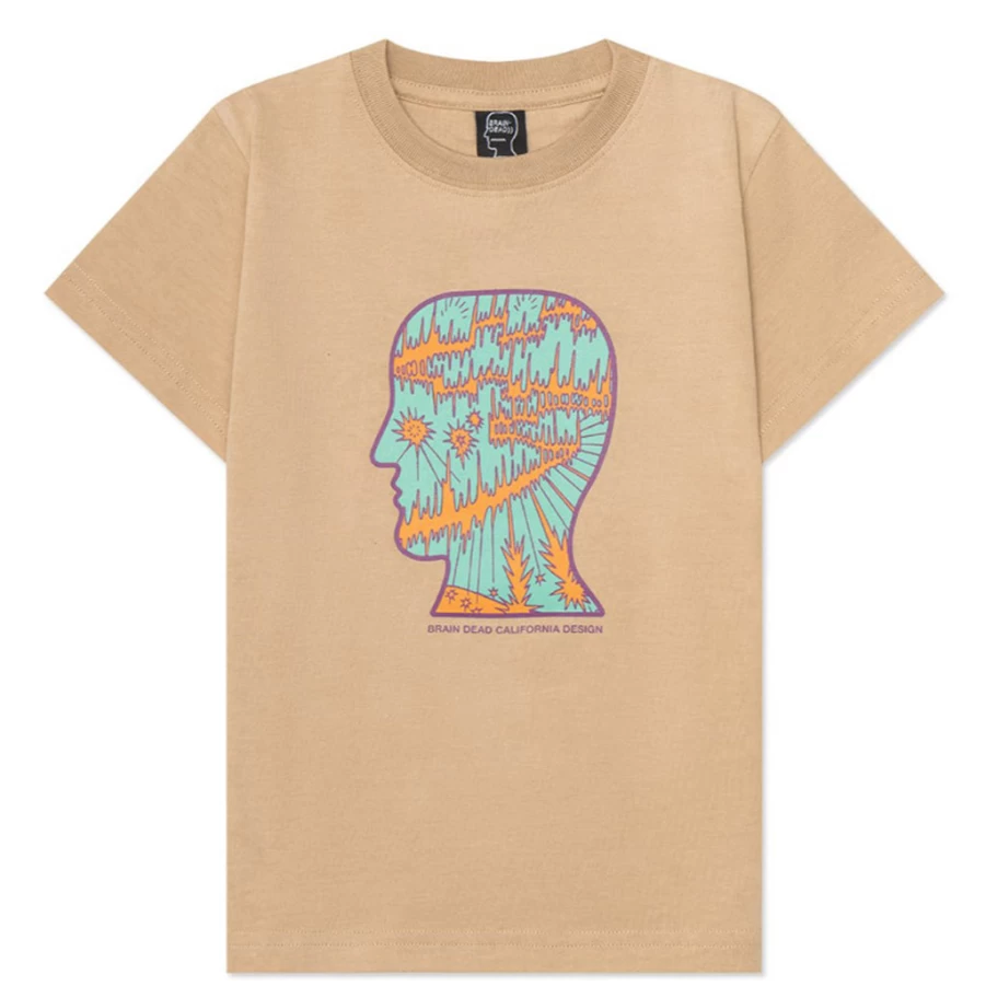 KIDS21 Beige Split Planes Graphic Kids T-Shirt for Boys and Girls