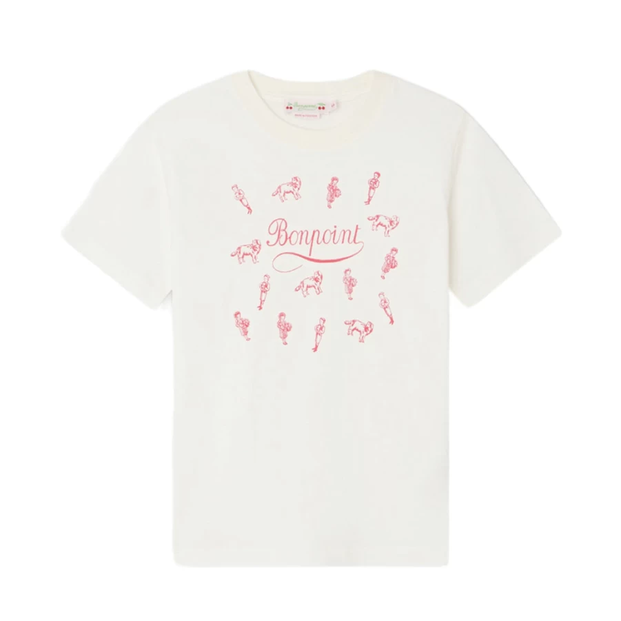 KIDS21 Ivory Thida Graphic T-Shirt for Kids - Soft Cotton Casual Tee