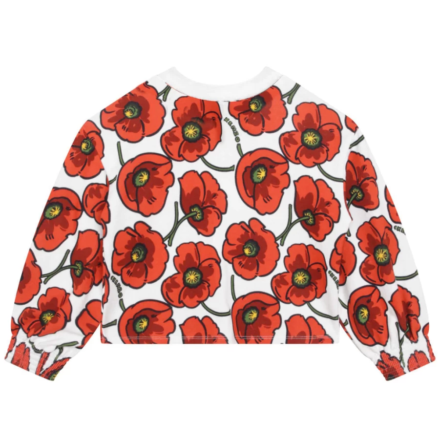 "KIDS21 Multi-Colored Poppy All-Over Print Sweatshirt for Kids"