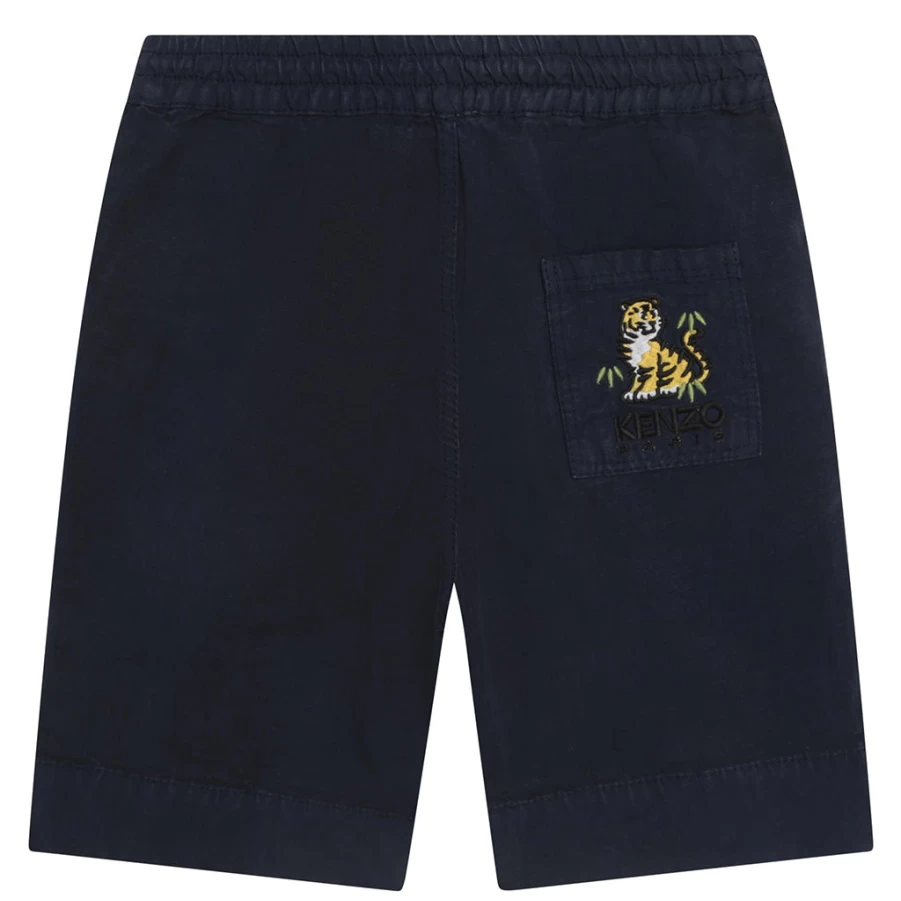 KIDS21 Navy Blue Kotora Bermuda Shorts for Kids - Comfortable Summer Shorts