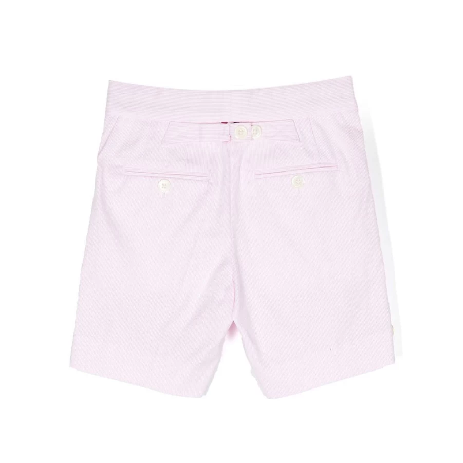 "KIDS21 Girls' Pink Classic Bermuda Shorts for Kids"