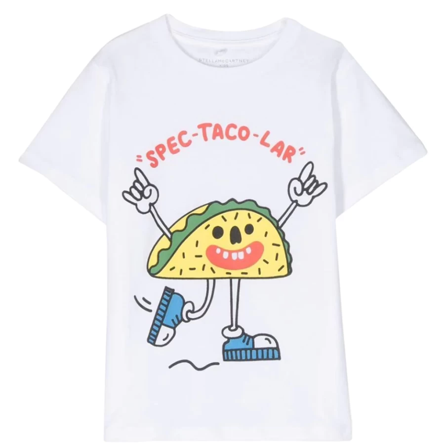 "KIDS21 White Graphic T-Shirt for Kids - Stylish & Comfortable Cotton Tee"