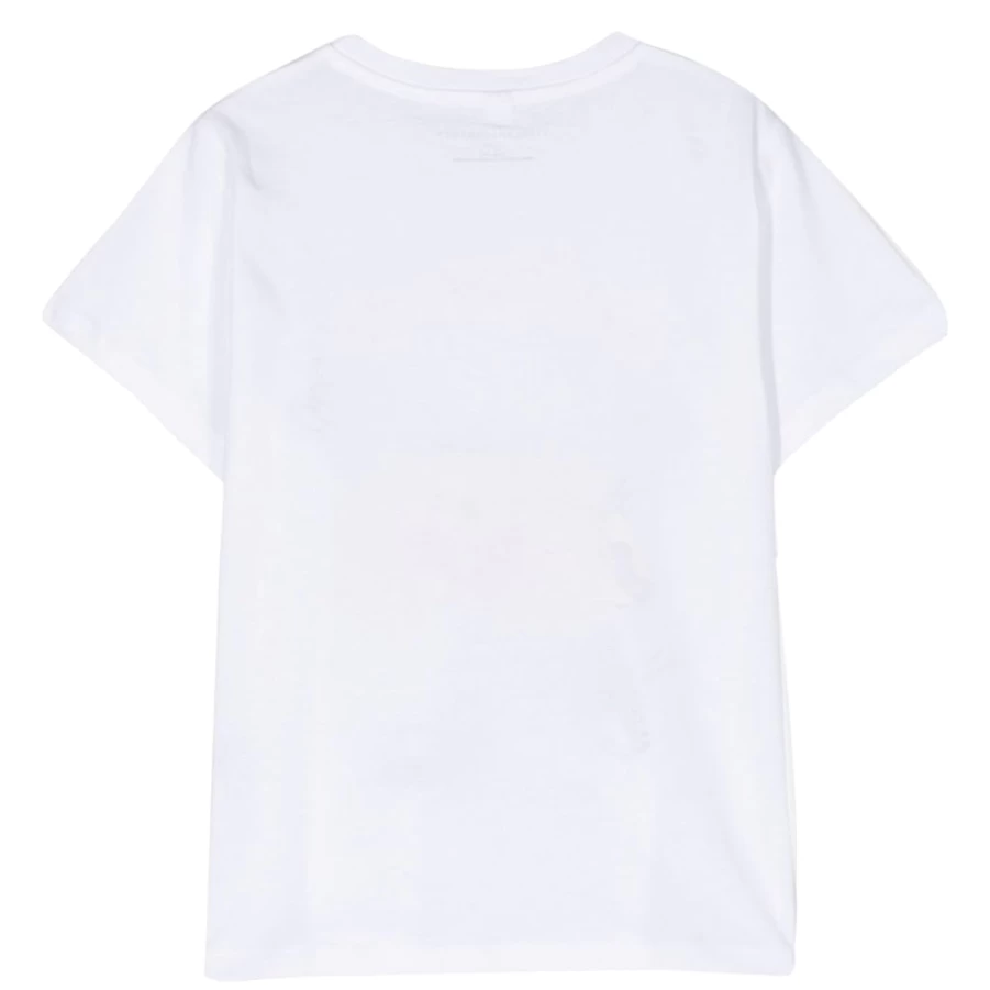 "KIDS21 White Graphic T-Shirt for Kids - Stylish & Comfortable Cotton Tee"