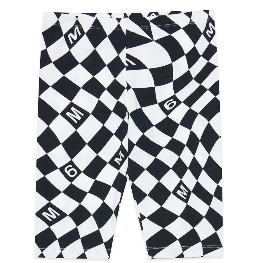 KIDS21 Black Checkered Shorts for Kids - Stylish and Comfortable